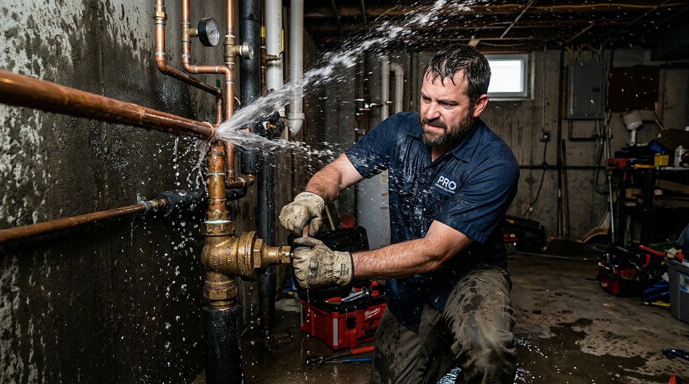 Licensed master plumber providing precision Emergency Plumbing in Garden Grove, CA