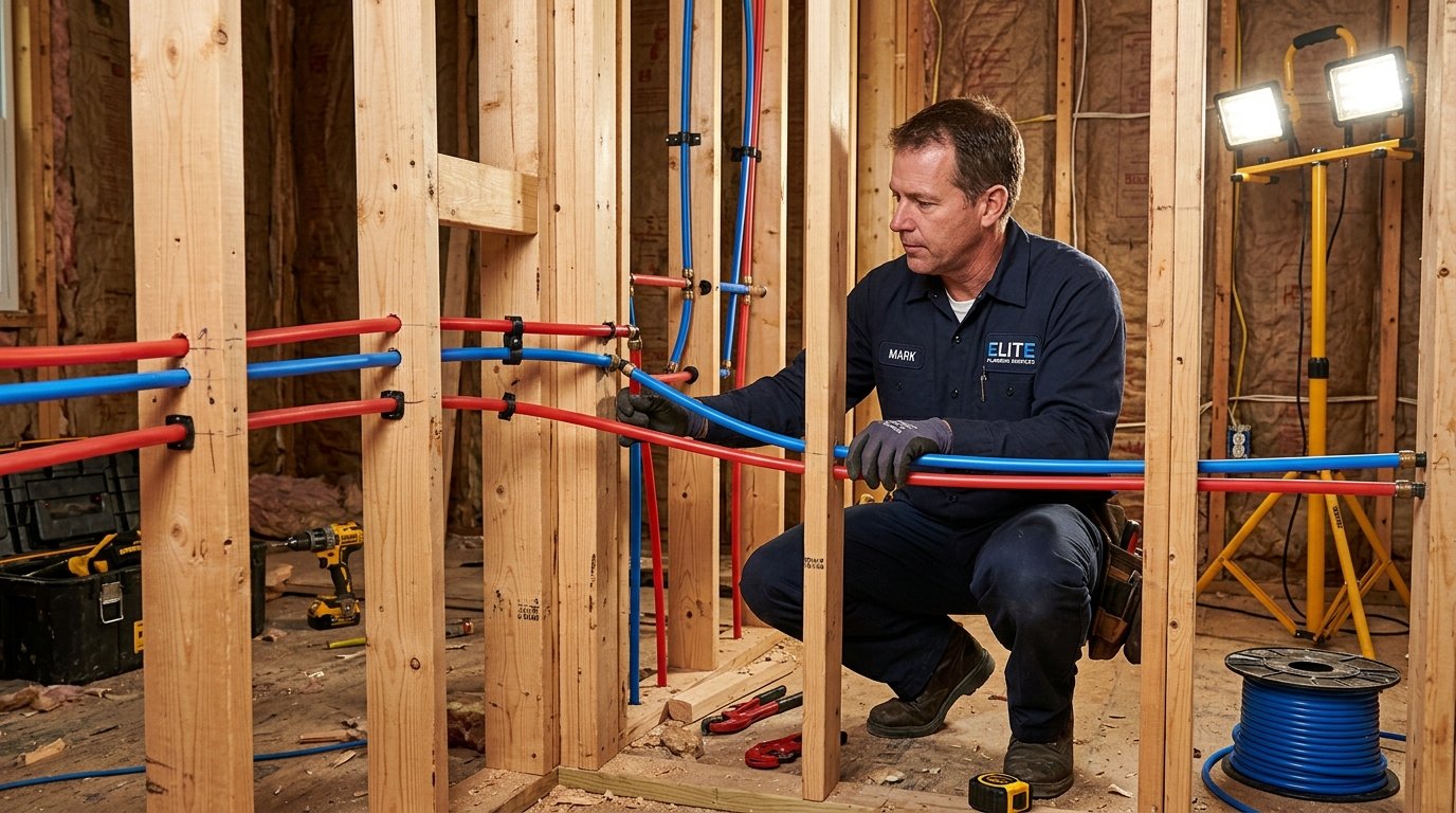 Licensed master plumber providing precision Copper Repiping in Garden Grove, CA