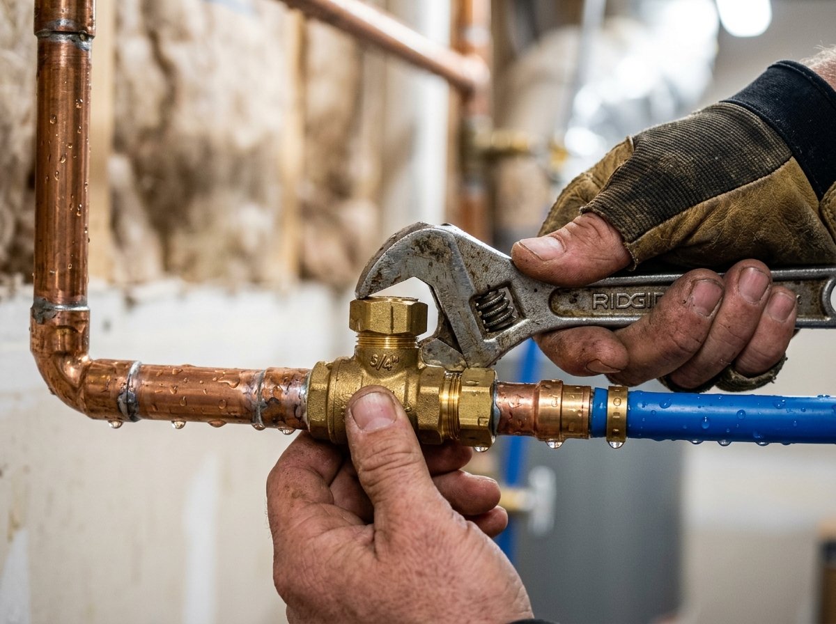 Licensed master plumber providing precision Gas Line Plumbing in Garden Grove, CA